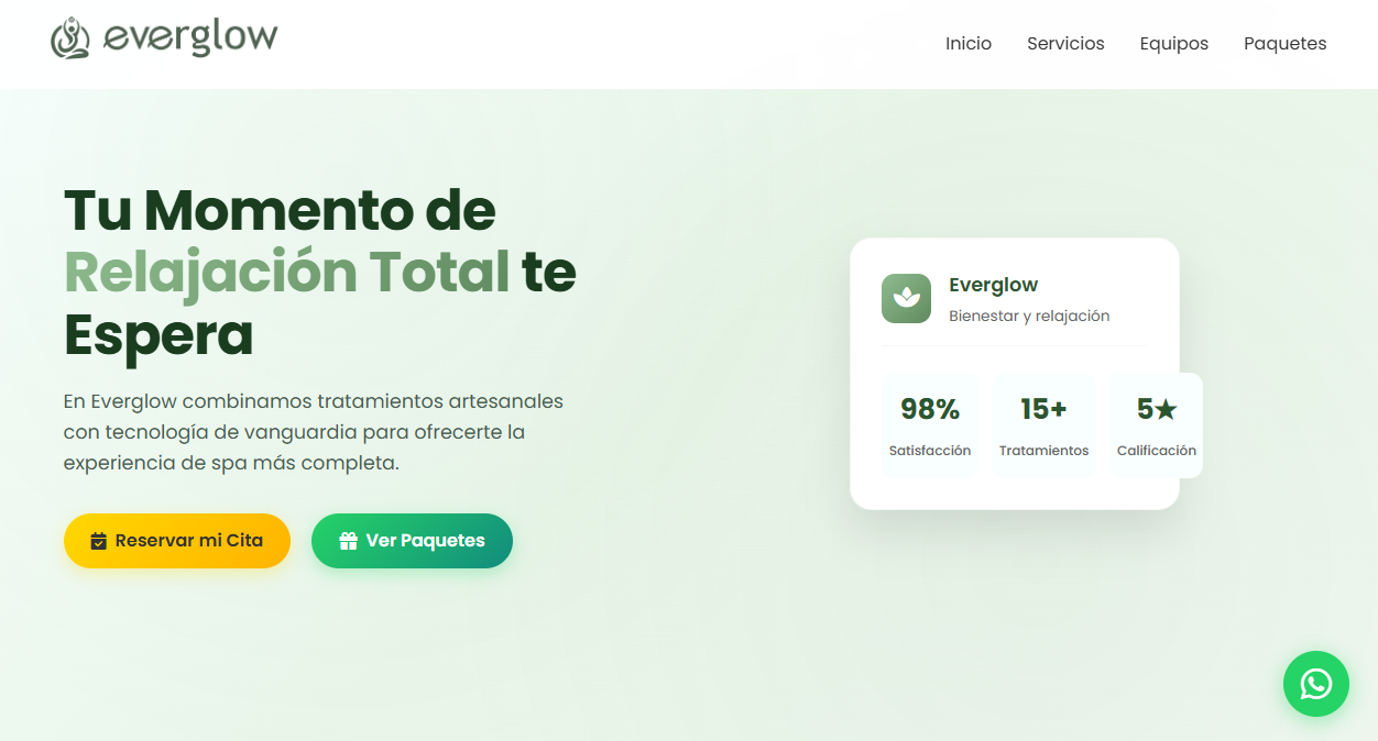 Everglow — Centro de Bienestar